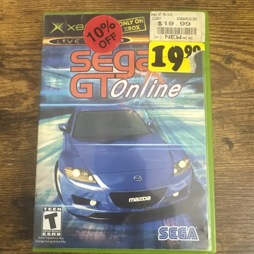 Sega GT Online - Microsoft Xbox Complete in Box CIB Tested
